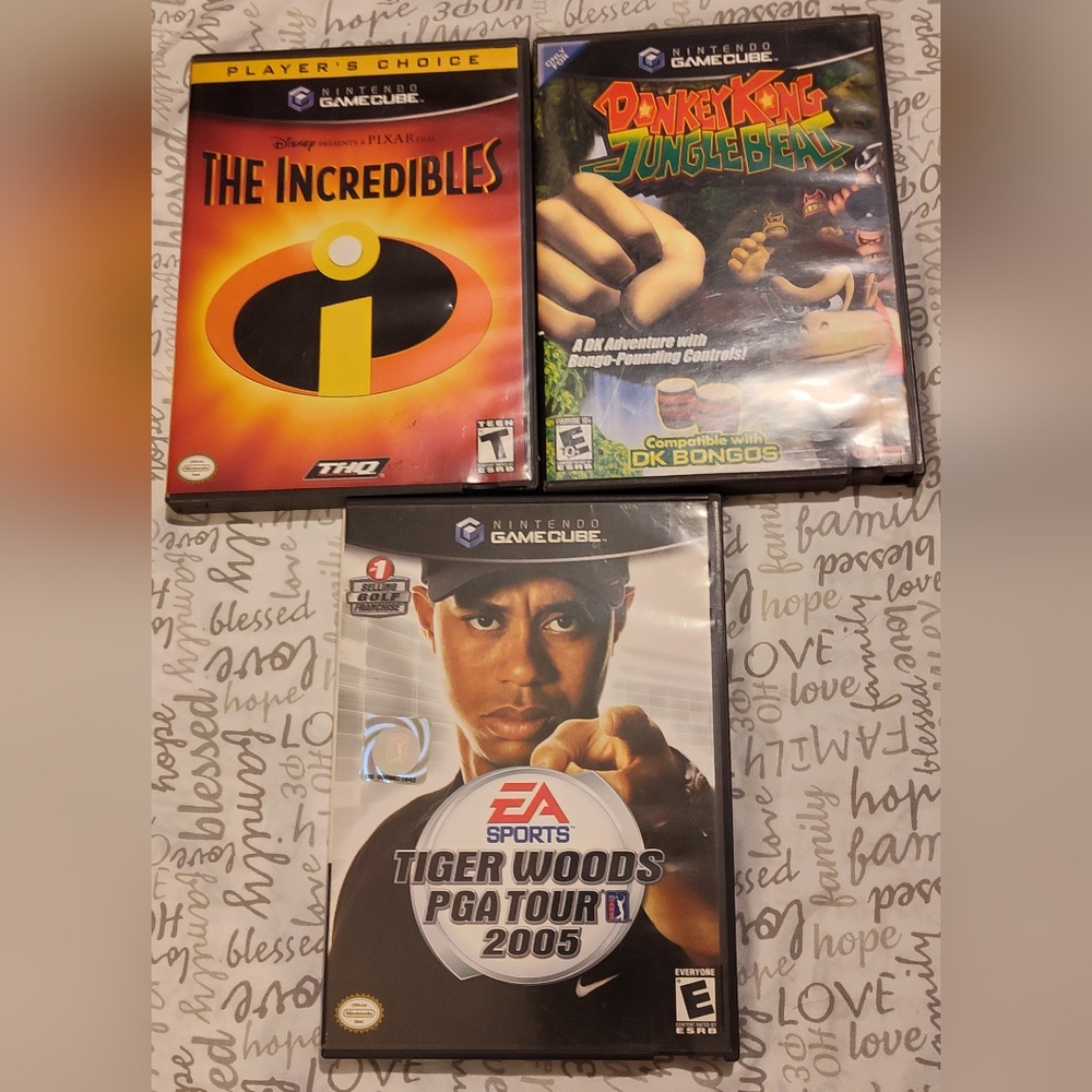 GameCube Game Bundle (3 Games)